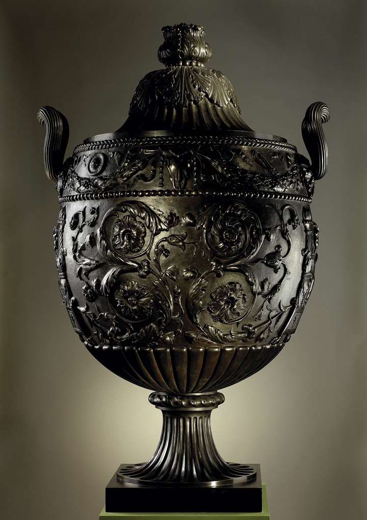An English Neoclassical Bronze Vase after the Antique